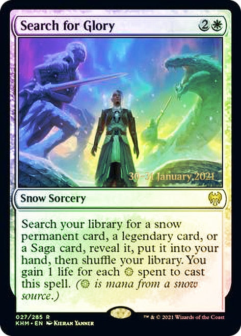 Search for Glory  [Kaldheim Prerelease Promos] | Rook's Games and More