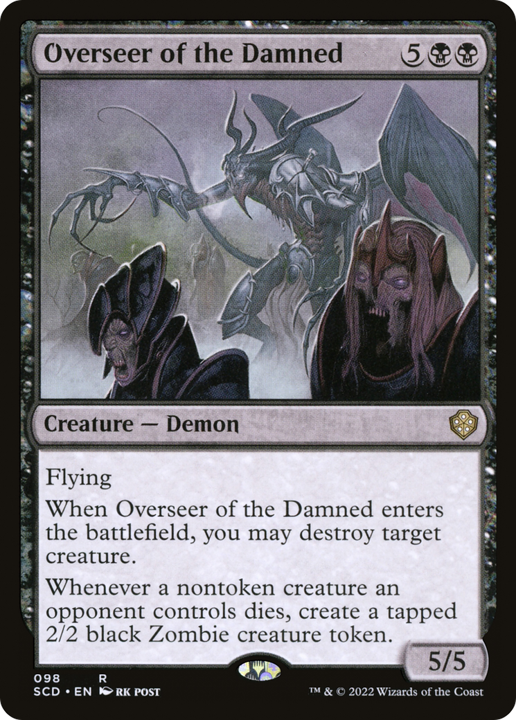 Overseer of the Damned [Starter Commander Decks] | Rook's Games and More