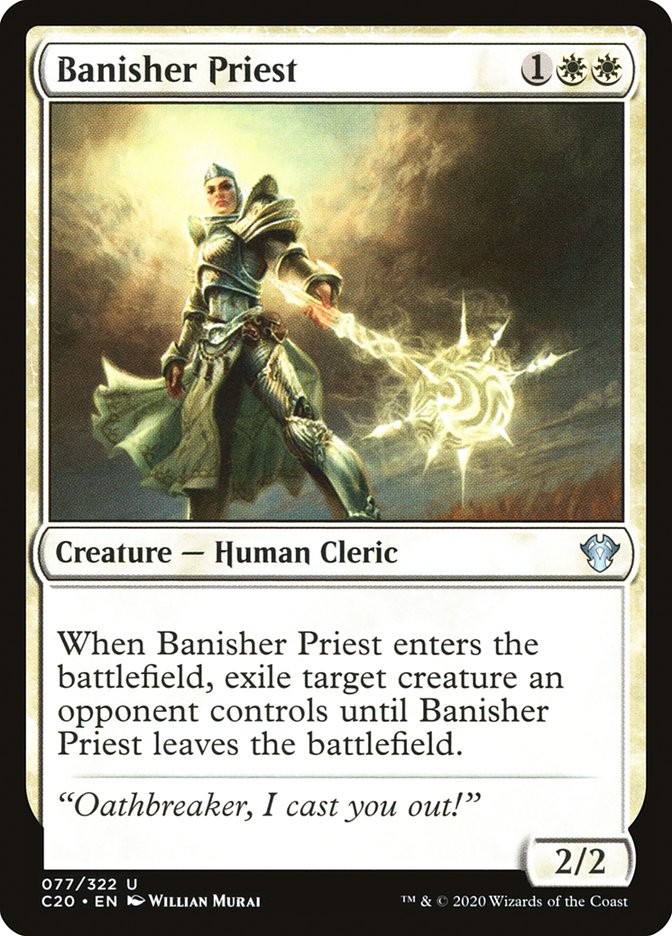 Banisher Priest [Commander 2020] | Rook's Games and More