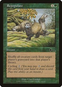 Repopulate [Urza's Legacy] | Rook's Games and More