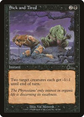 Sick and Tired [Urza's Legacy] | Rook's Games and More