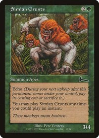 Simian Grunts [Urza's Legacy] | Rook's Games and More