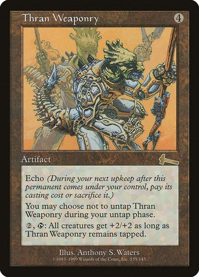 Thran Weaponry [Urza's Legacy] | Rook's Games and More