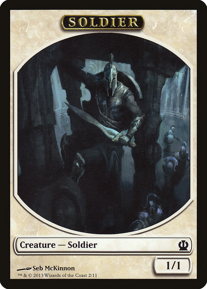 Soldier (2/11) [Theros Tokens] | Rook's Games and More