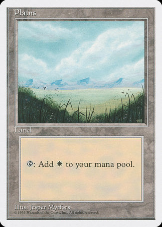 Plains (A) [Fourth Edition] | Rook's Games and More