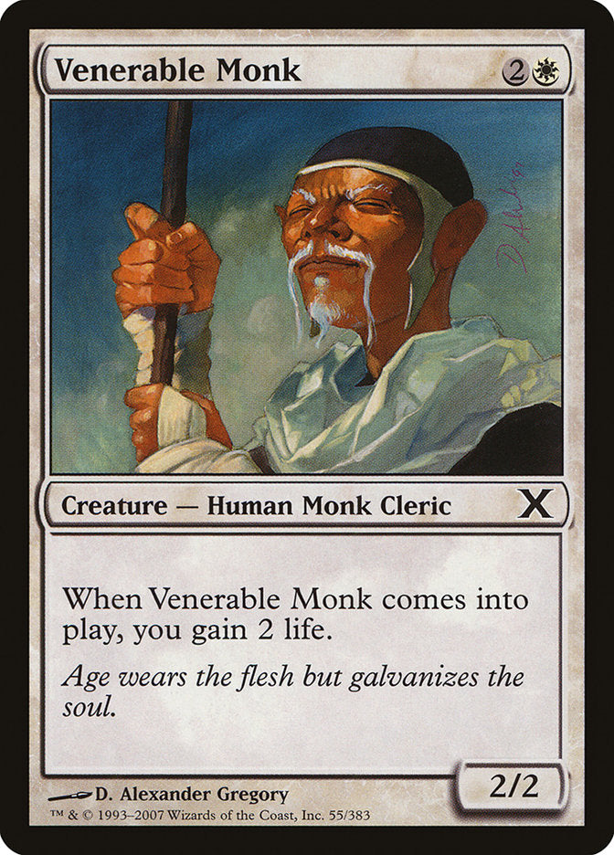 Venerable Monk [Tenth Edition] | Rook's Games and More