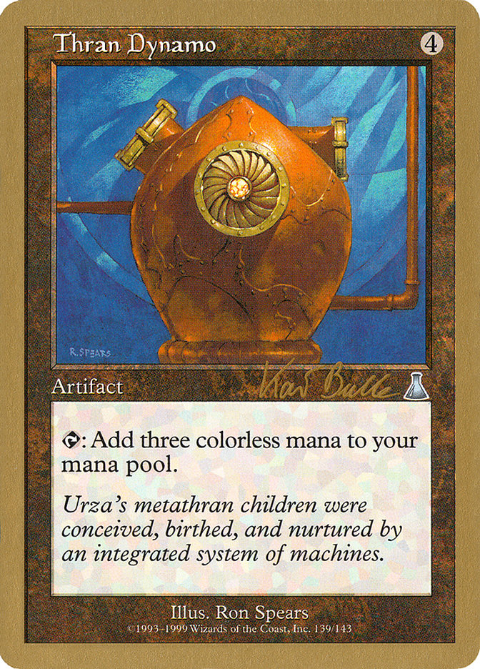 Thran Dynamo (Kai Budde) [World Championship Decks 1999] | Rook's Games and More