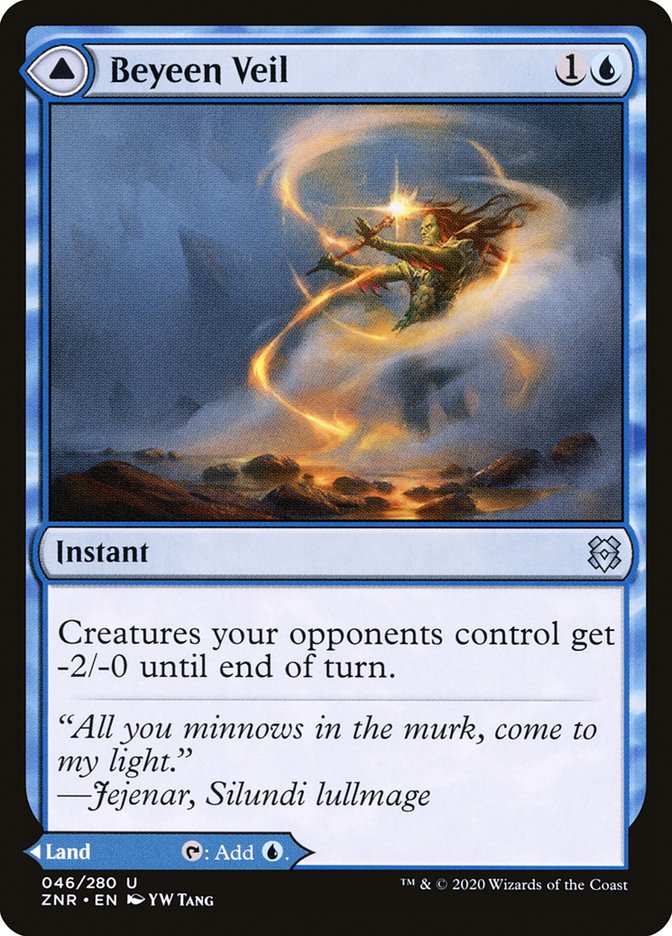 Beyeen Veil // Beyeen Coast [Zendikar Rising] | Rook's Games and More