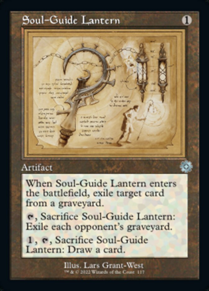 Soul-Guide Lantern (Retro Schematic) [The Brothers' War Retro Artifacts] | Rook's Games and More