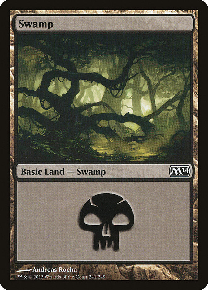 Swamp (241) [Magic 2014] | Rook's Games and More