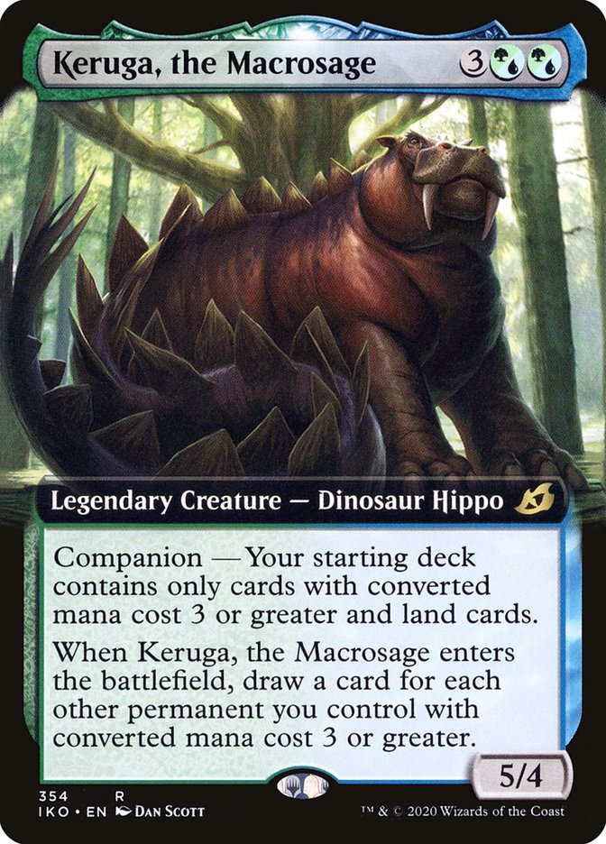 Keruga, the Macrosage (Extended Art) [Ikoria: Lair of Behemoths] | Rook's Games and More