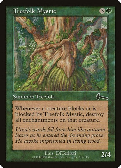 Treefolk Mystic [Urza's Legacy] | Rook's Games and More