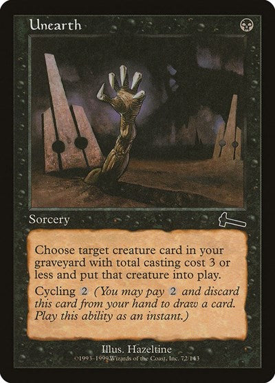 Unearth [Urza's Legacy] | Rook's Games and More