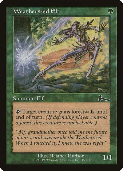 Weatherseed Elf [Urza's Legacy] | Rook's Games and More