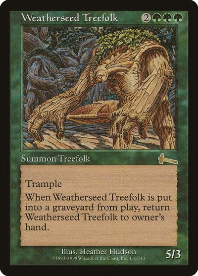 Weatherseed Treefolk [Urza's Legacy] | Rook's Games and More