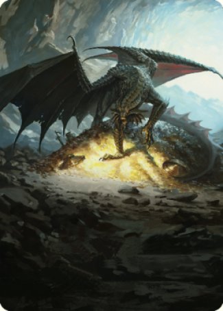 Ancient Copper Dragon Art Card (04) [Commander Legends: Battle for Baldur's Gate Art Series] | Rook's Games and More