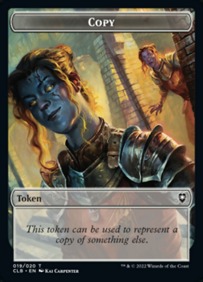 Copy Token [Commander Legends: Battle for Baldur's Gate Tokens] | Rook's Games and More