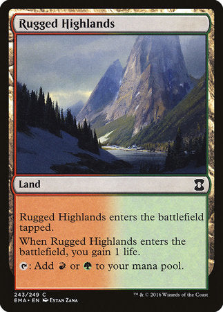 Rugged Highlands [Eternal Masters] | Rook's Games and More