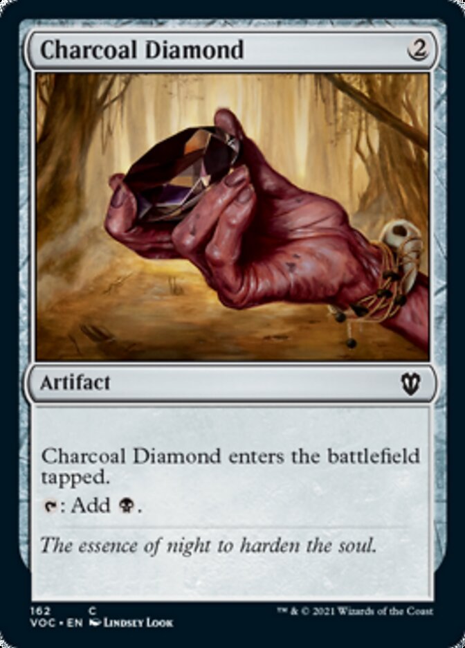 Charcoal Diamond [Innistrad: Crimson Vow Commander] | Rook's Games and More