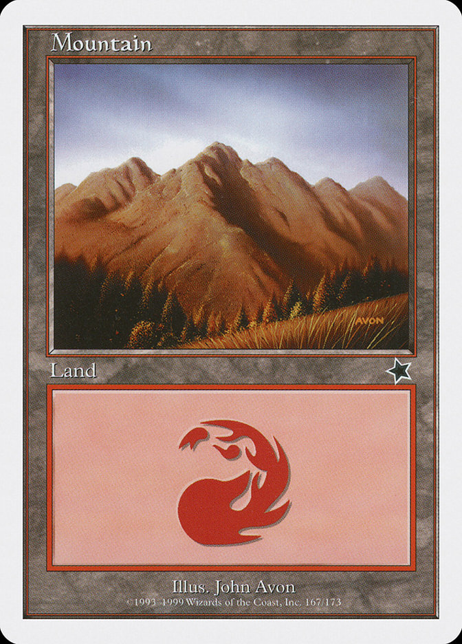 Mountain (167) [Starter 1999] | Rook's Games and More