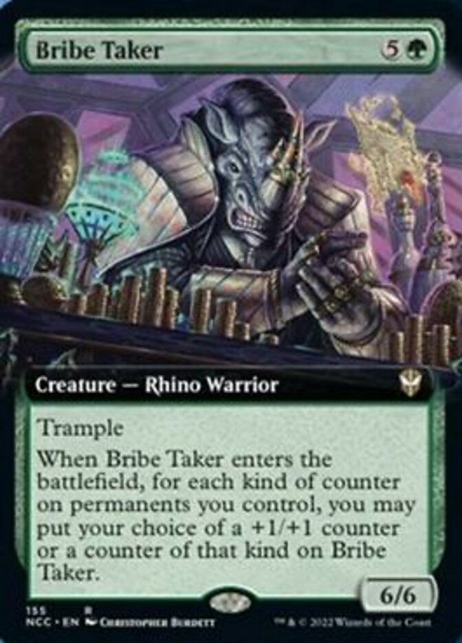 Bribe Taker (Extended Art) [Streets of New Capenna Commander] | Rook's Games and More