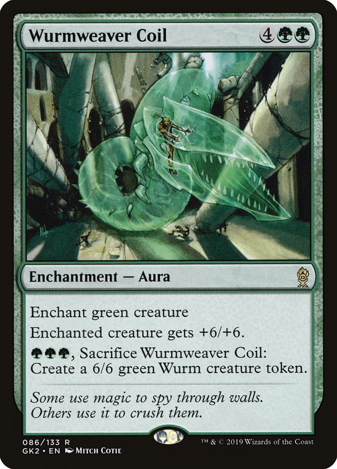 Wurmweaver Coil [Ravnica Allegiance Guild Kit] | Rook's Games and More