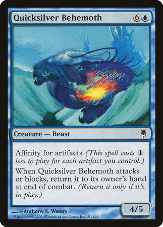 Quicksilver Behemoth [Darksteel] | Rook's Games and More