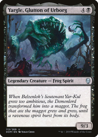 Yargle, Glutton of Urborg [Dominaria] | Rook's Games and More