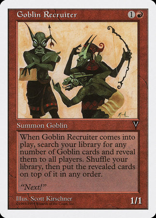 Goblin Recruiter [Anthologies] | Rook's Games and More