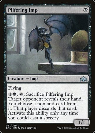 Pilfering Imp [Guilds of Ravnica] | Rook's Games and More