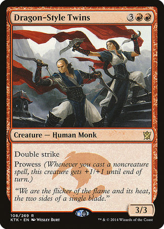 Dragon-Style Twins [Khans of Tarkir] | Rook's Games and More
