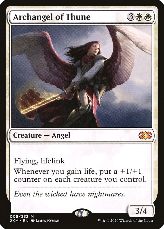 Archangel of Thune [Double Masters] | Rook's Games and More