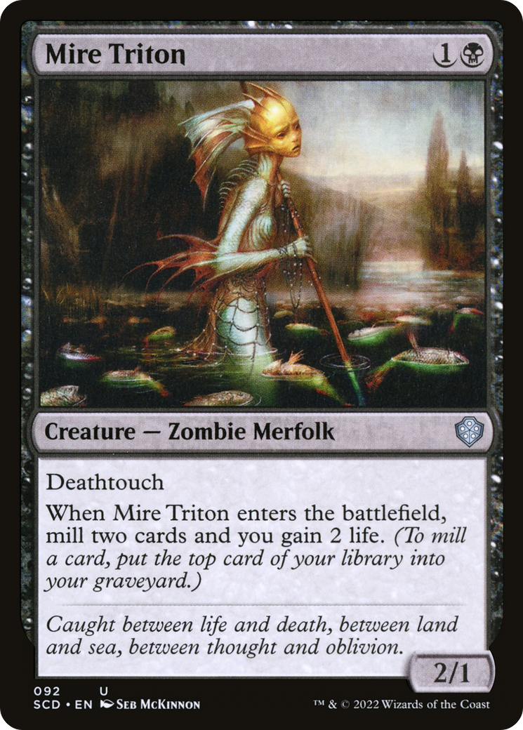 Mire Triton [Starter Commander Decks] | Rook's Games and More