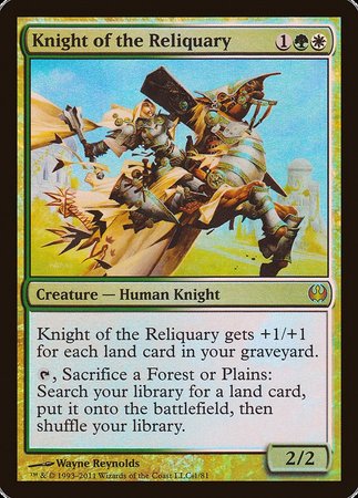 Knight of the Reliquary [Duel Decks: Knights vs. Dragons] | Rook's Games and More