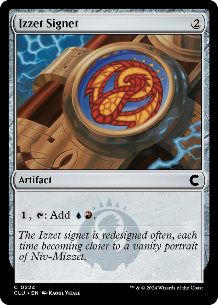 Izzet Signet [Ravnica: Clue Edition] | Rook's Games and More