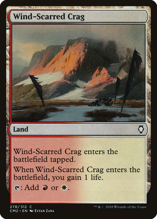 Wind-Scarred Crag [Commander Anthology Volume II] | Rook's Games and More