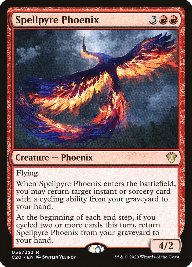 Spellpyre Phoenix [Commander 2020] | Rook's Games and More