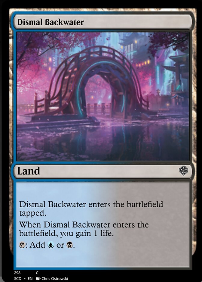 Dismal Backwater [Starter Commander Decks] | Rook's Games and More