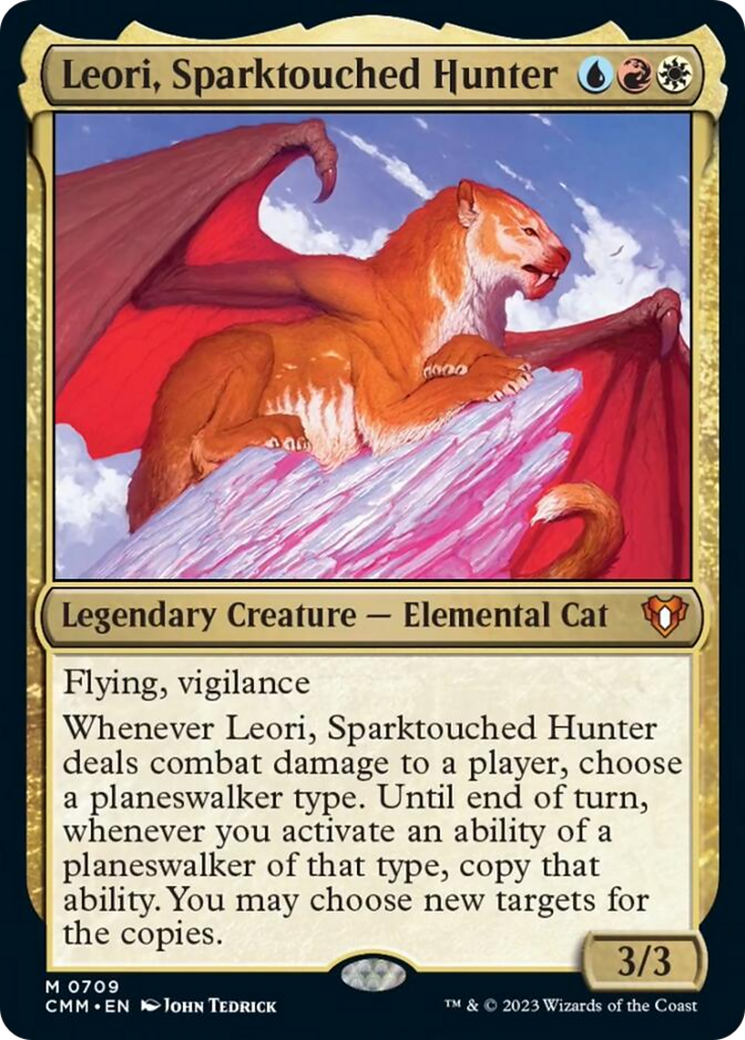 Leori, Sparktouched Hunter [Commander Masters] | Rook's Games and More