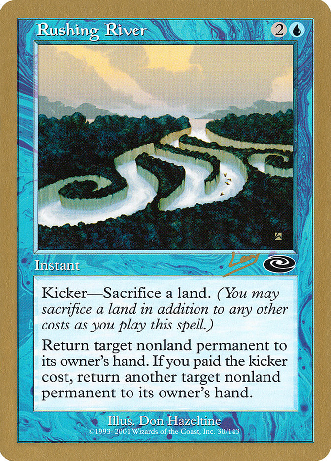 Rushing River (Raphael Levy) [World Championship Decks 2002] | Rook's Games and More