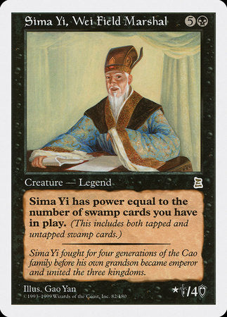 Sima Yi, Wei Field Marshal [Portal Three Kingdoms] | Rook's Games and More