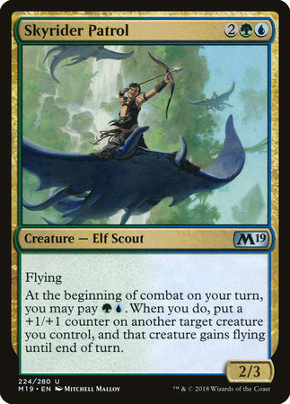 Skyrider Patrol [Core Set 2019] | Rook's Games and More