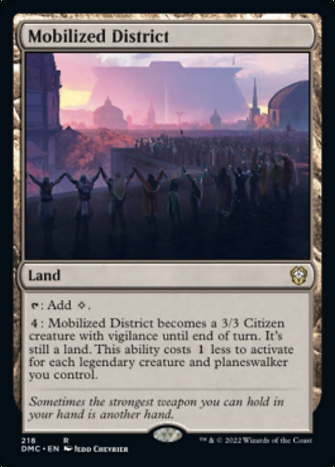 Mobilized District [Dominaria United Commander] | Rook's Games and More