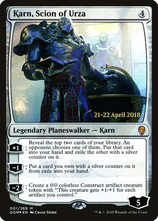 Karn, Scion of Urza [Dominaria Promos] | Rook's Games and More