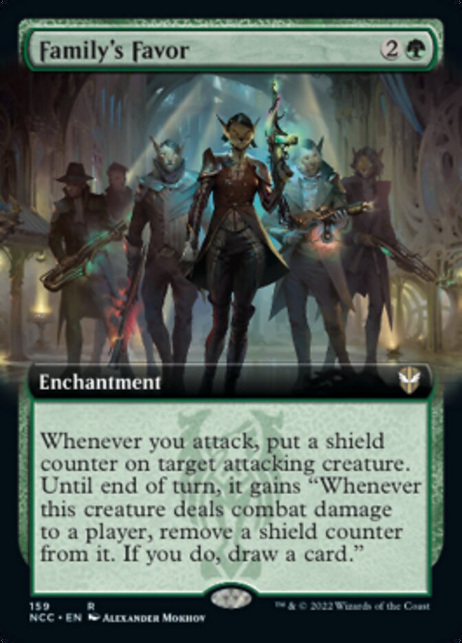 Family's Favor (Extended Art) [Streets of New Capenna Commander] | Rook's Games and More
