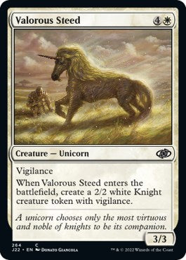 Valorous Steed [Jumpstart 2022] | Rook's Games and More