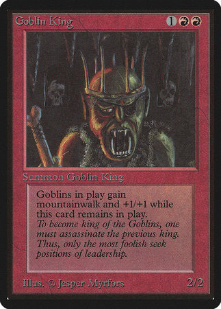 Goblin King [Limited Edition Beta] | Rook's Games and More