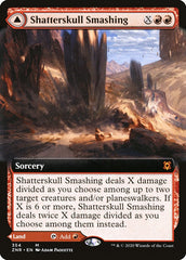 Shatterskull Smashing // Shatterskull, the Hammer Pass (Extended Art) [Zendikar Rising] | Rook's Games and More