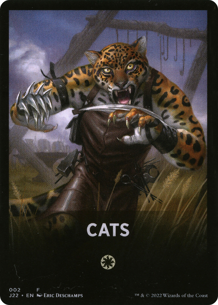 Cats Theme Card [Jumpstart 2022 Front Cards] | Rook's Games and More