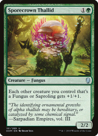 Sporecrown Thallid [Dominaria] | Rook's Games and More